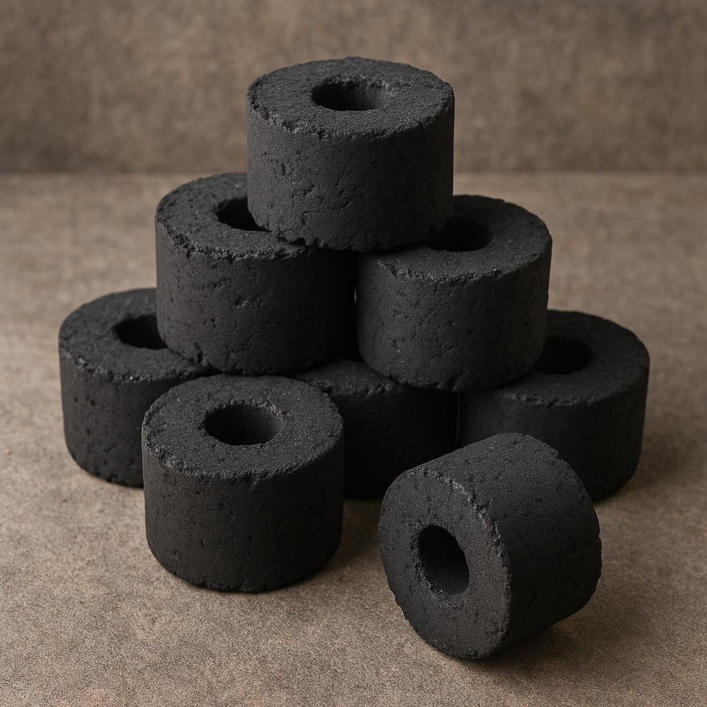 الفرق بين قوالب الفحم والفحم العادي