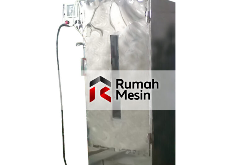 lemari asap daging modern