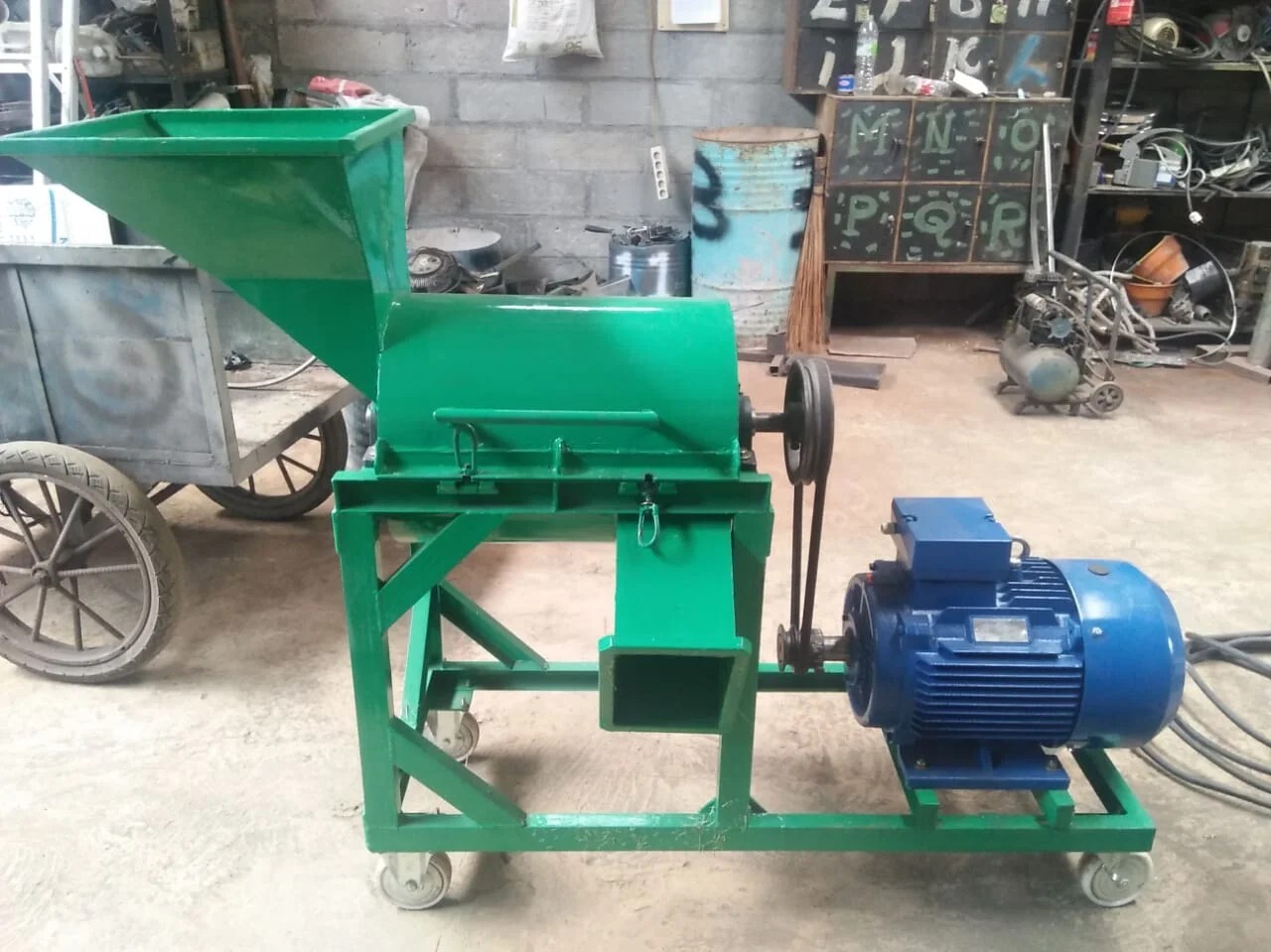 mesin pencacah sampah organik cepat